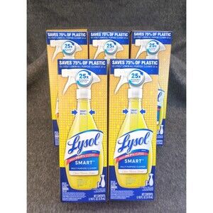 5 Pack Lysol SMART Multi-Purpose Cleaner, Citrus Breeze Starter Kits New